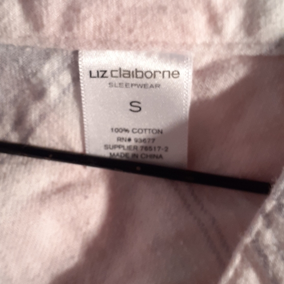 Liz Clairborne Sleepwear Nightgown 100% Cotton - Picture 2 of 2